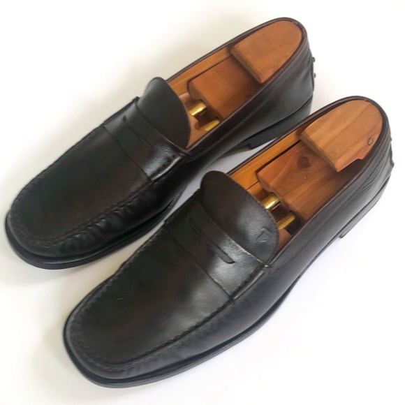 Tods Authentic Brown Slip On Loafer Sz 12 ﻿ ﻿ main image 8